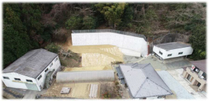 砂防施設工事（擁壁工）